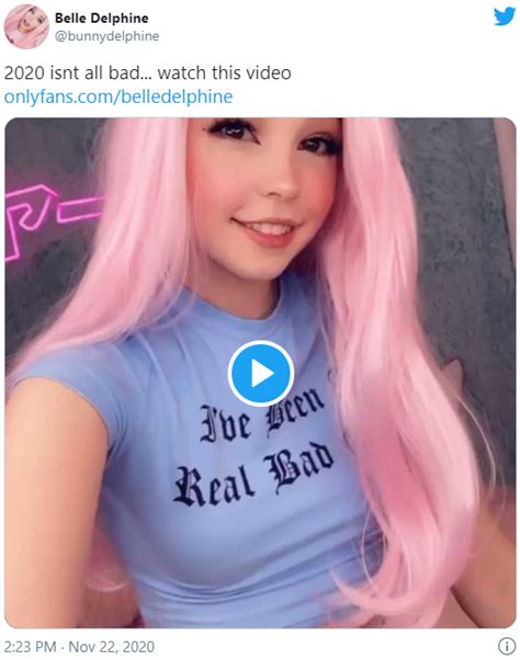 belle delphine first nude|Belle Delphines Porn Videos 